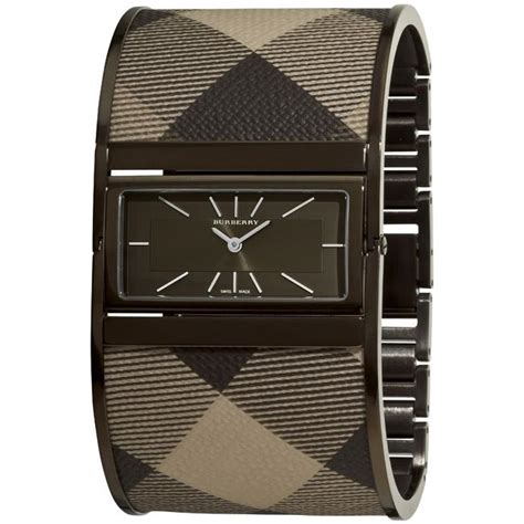 burberry womens smoke check fabric watch|Burberry Smoke Check Strap Watch, 42mm Jewelry.